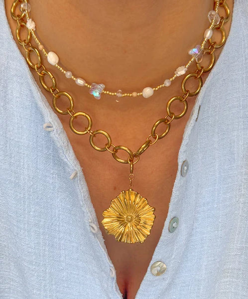 Le Veer New Life Necklace Gold