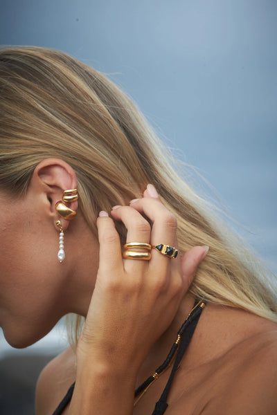 Mimi Et Toi Olivie Earcuff Gold