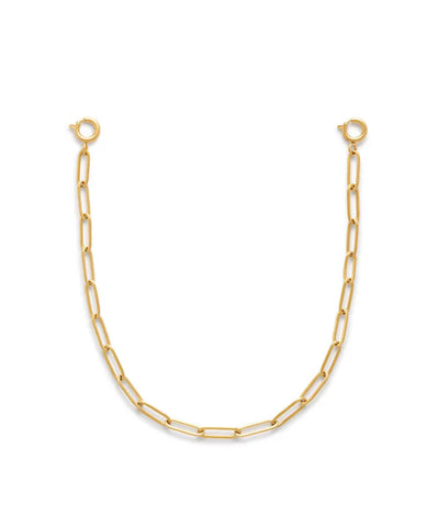 Le Veer Paperclip Layer Chain Goldplated