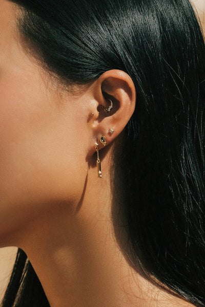 The Spice Of Life Tiny Star Stud Oorbel Zilver