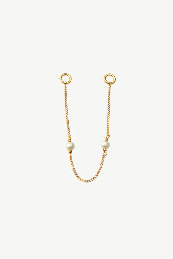 The Spice Of Life Pearl Chain Connector Goud
