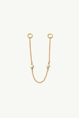 The Spice Of Life Pearl Chain Connector Goud