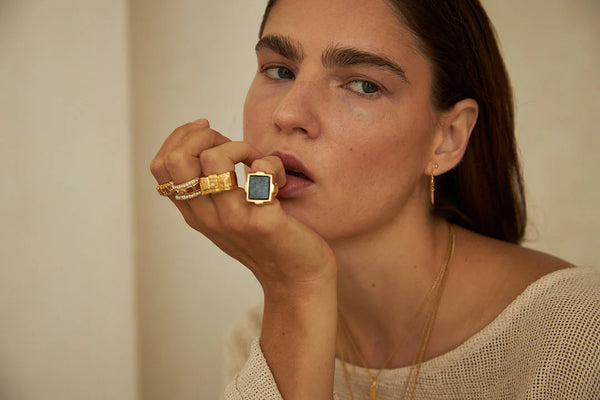 Mimi Et Toi Romina Ring Gold
