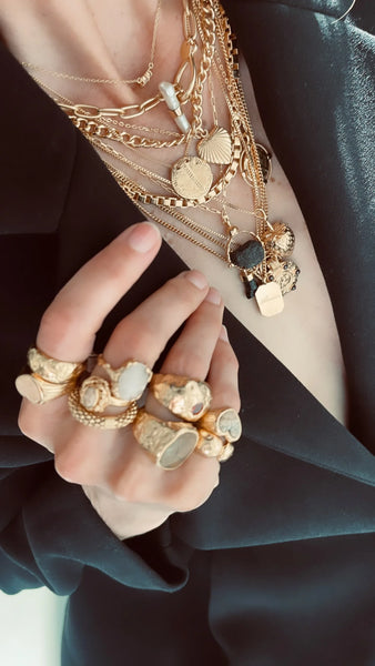 Mimi Et Toi Roselyn Ring Gold