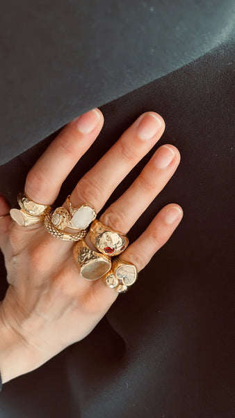 Mimi Et Toi Roselyn Ring Gold