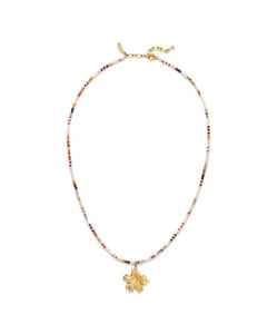 Le Veer Rustic Bloom Necklace Gold