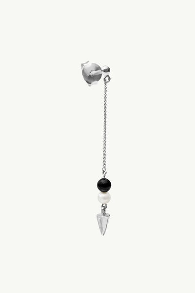 The Spice Of Life Spike Chain Oorbel Zilver