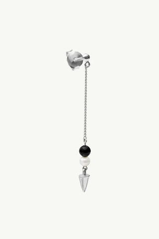 The Spice Of Life Spike Chain Oorbel Zilver