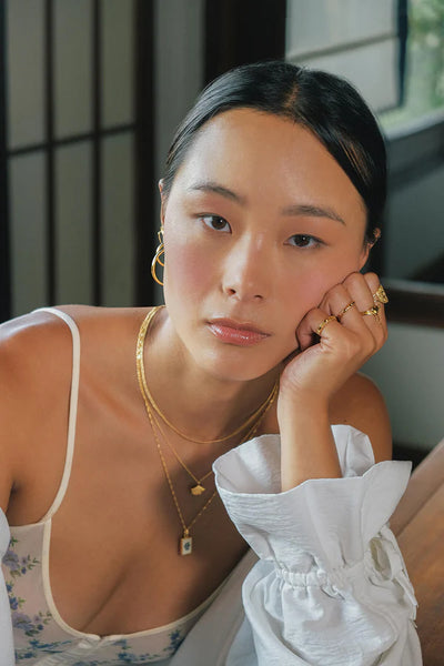 The Spice Of Life Stepping Stones Ring Goud