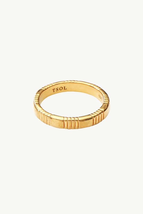 The Spice Of Life Stepping Stones Ring Goud