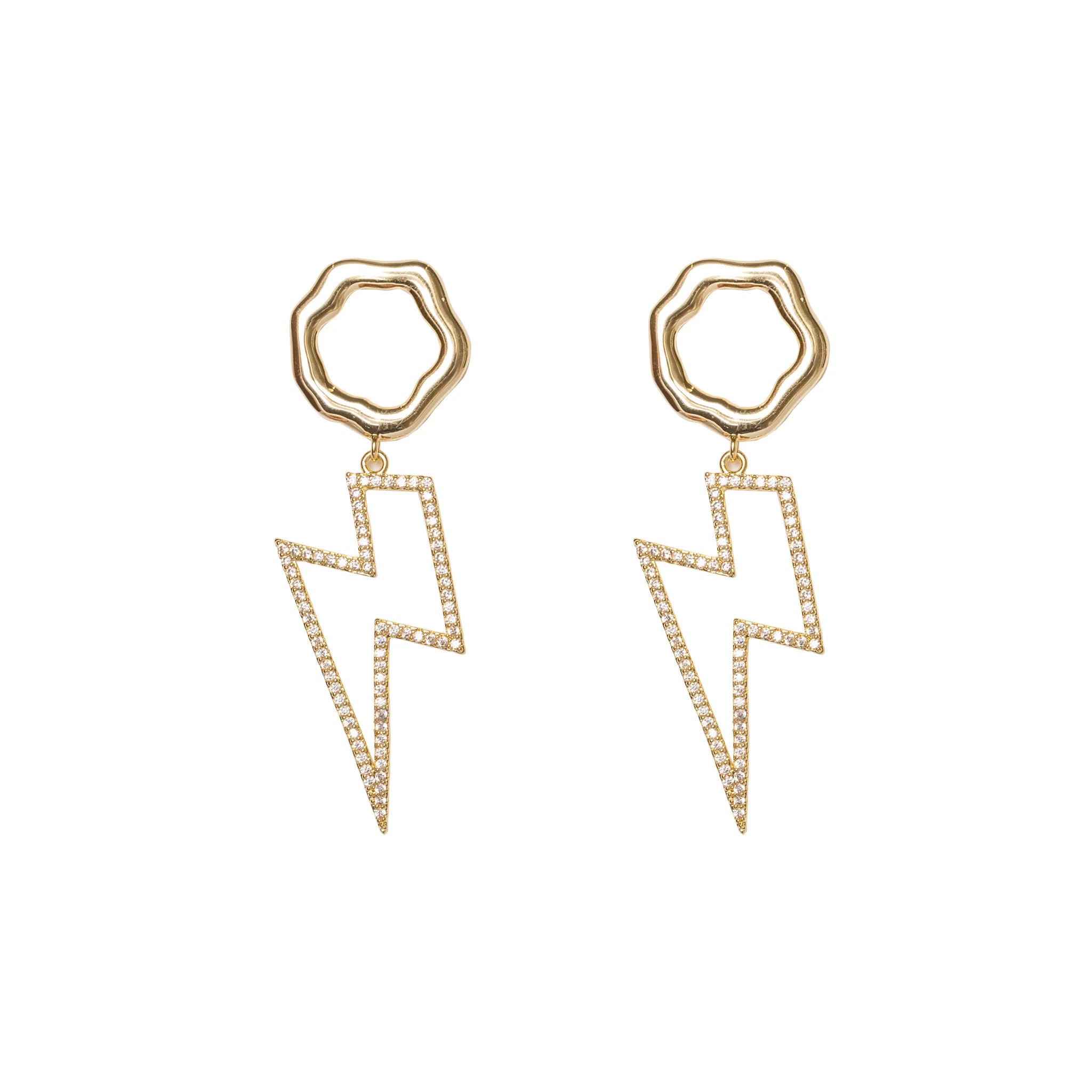 Carmen Collectables Stormi Earrings Goud