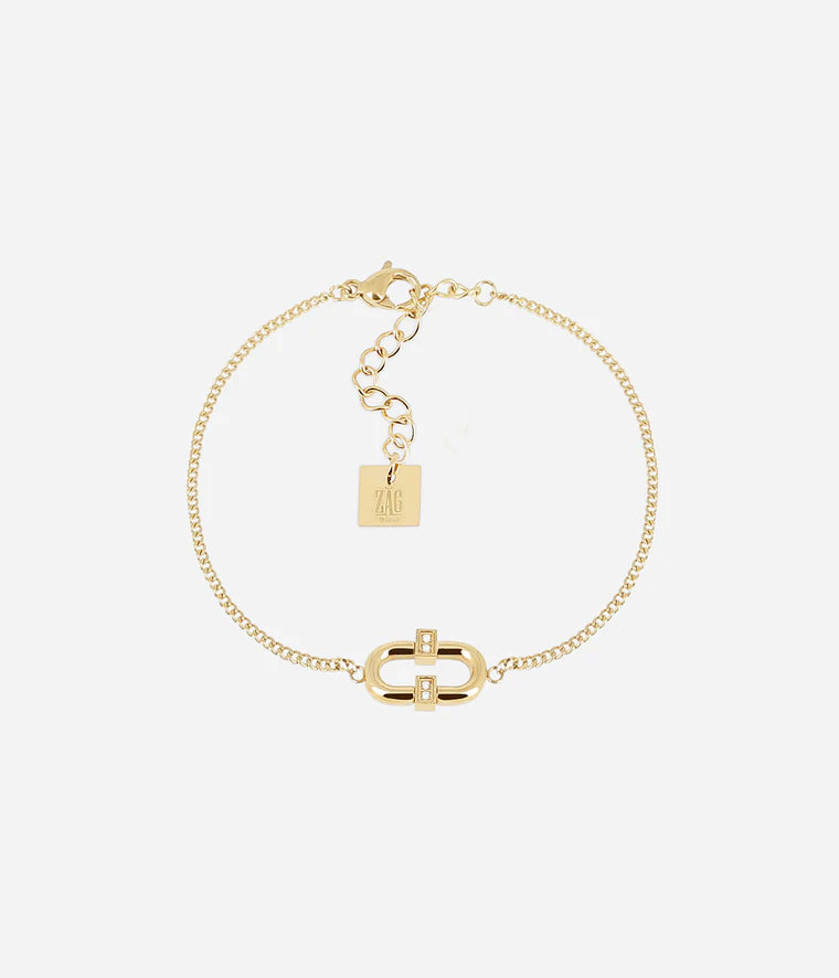 Zag Sykes Bracelet Goud