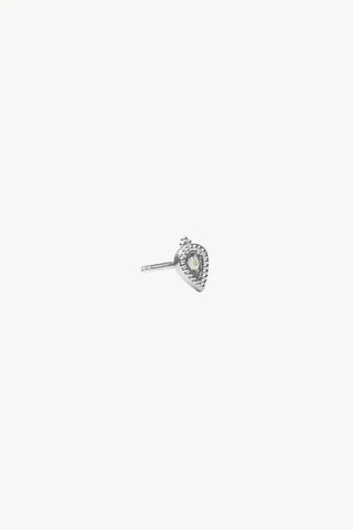 The Spice Of Life Teardrop Stud Oorbel Zilver