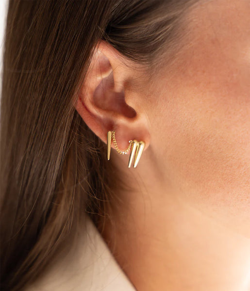 Zag Theris Earrings Goud