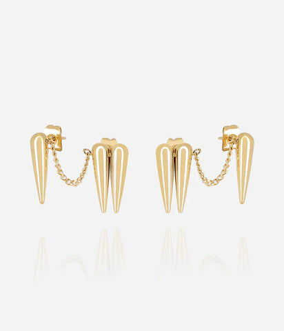 Zag Theris Earrings Goud