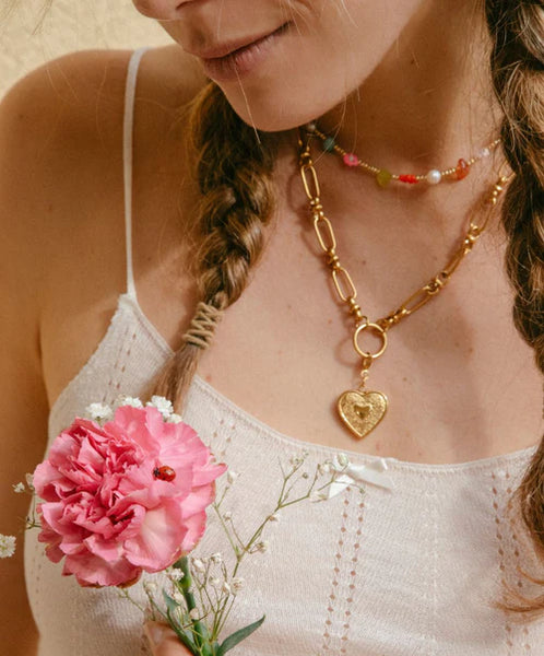 Le Veer True Love Necklace Gold