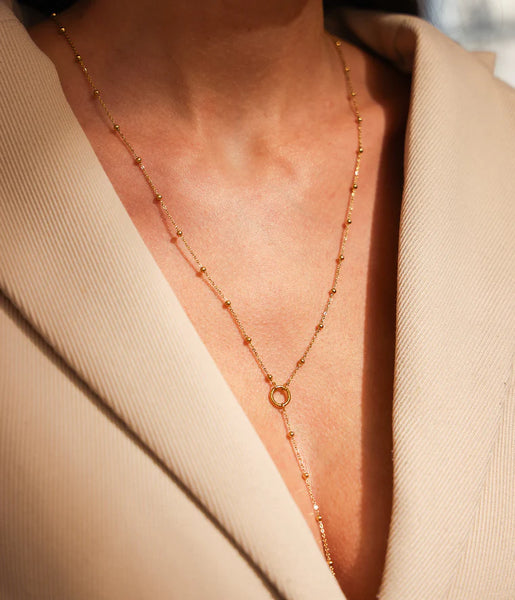 Zag Uberto Necklace Goud