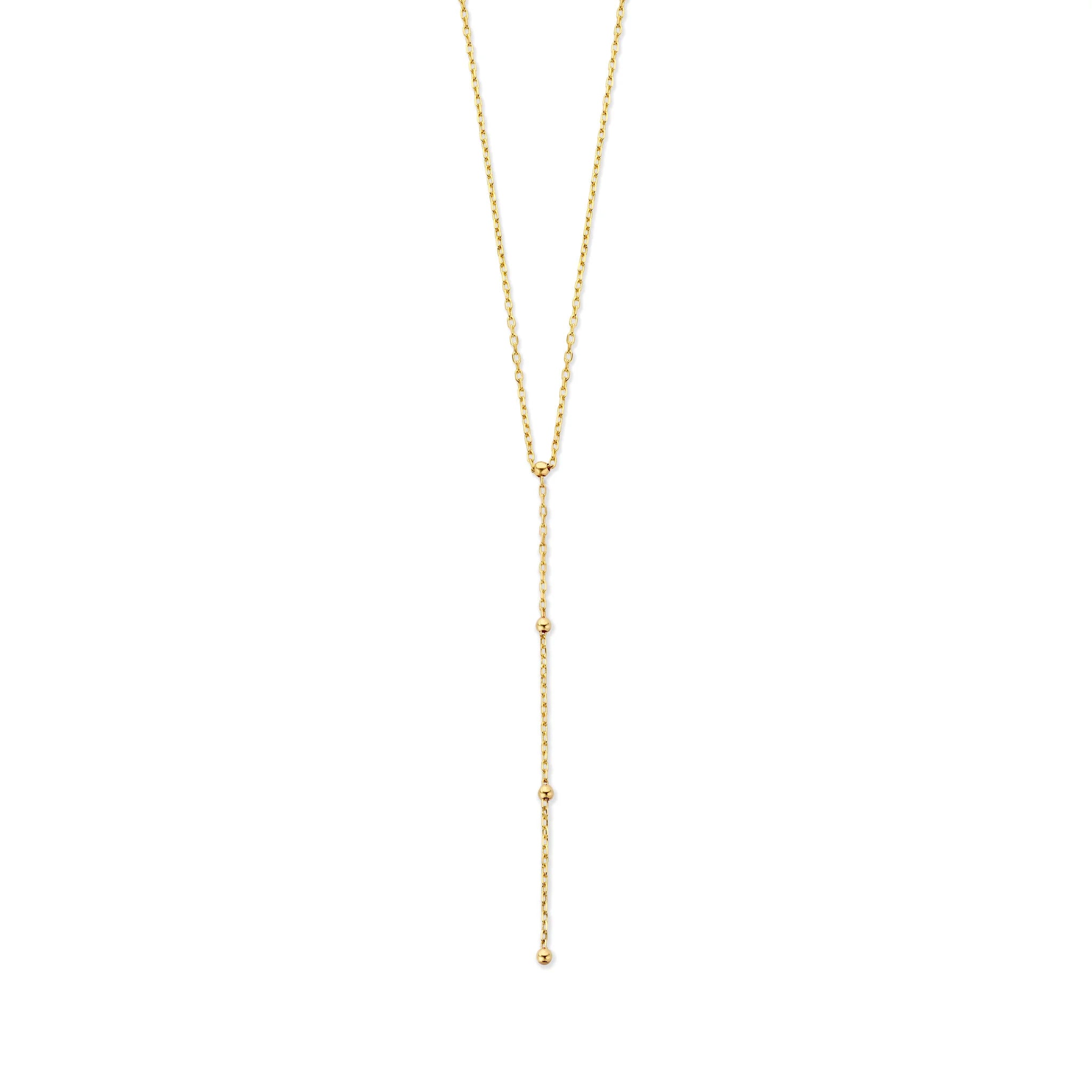 Just Franky Universe Planeten Ketting Goud