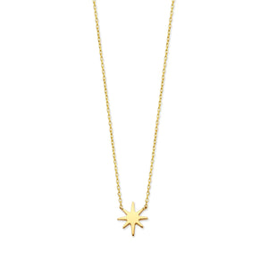 Just Franky Universe Star Ketting Goud