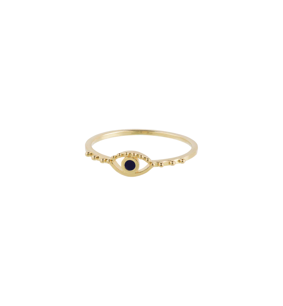 Anna+Nina All Eyes On You Ring Goldplated