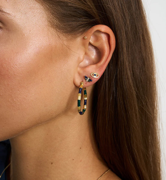 Anna+Nina Single All Eyes On You Stud Goldplated