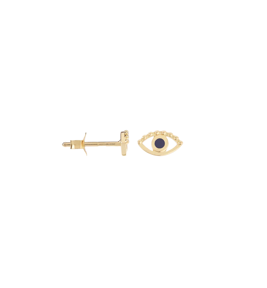 Anna+Nina Single All Eyes On You Stud Goldplated
