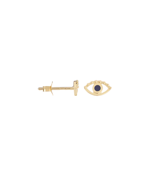 Anna+Nina Single All Eyes On You Stud Goldplated