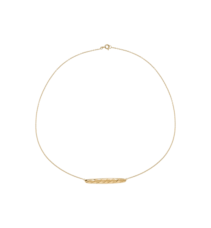 Trendjuwelier Bemelmans - Anna+Nina Baguette Necklace Goldplated