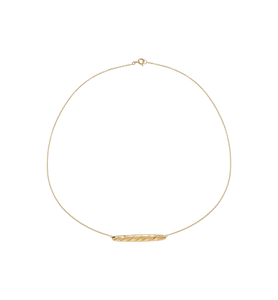 Trendjuwelier Bemelmans - Anna+Nina Baguette Necklace Goldplated