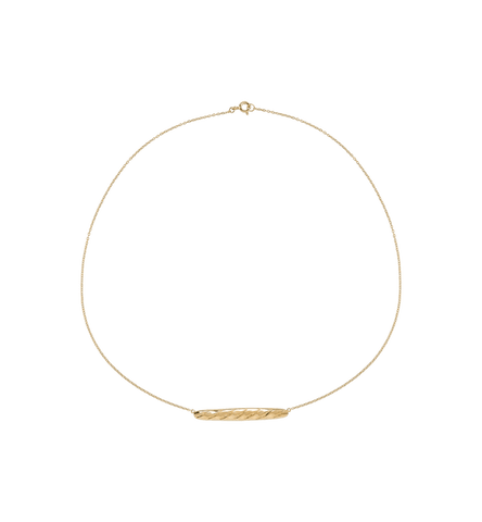 Trendjuwelier Bemelmans - Anna+Nina Baguette Necklace Goldplated