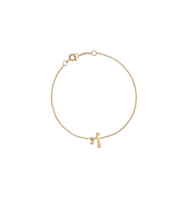 Trendjuwelier Bemelmans - Anna+Nina Bow Bracelet Goldplated