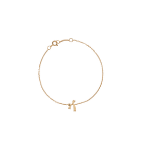 Trendjuwelier Bemelmans - Anna+Nina Bow Bracelet Goldplated