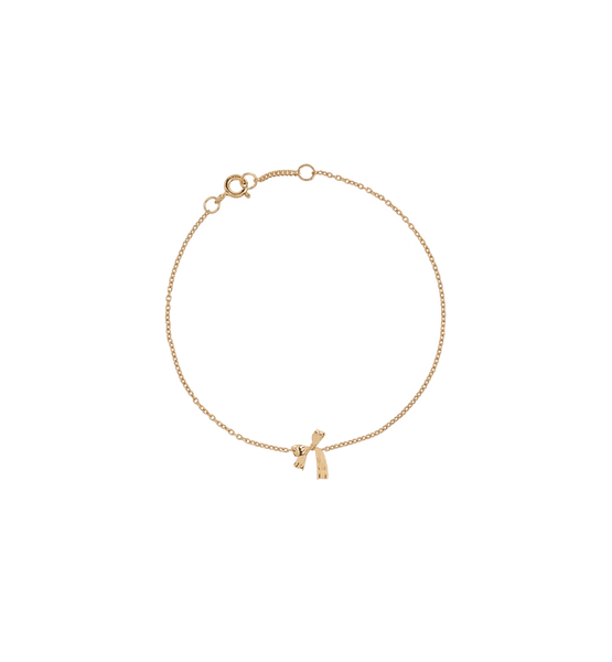 Trendjuwelier Bemelmans - Anna+Nina Bow Bracelet Goldplated