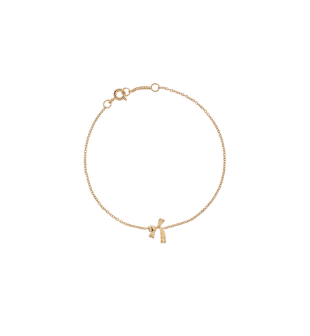 Trendjuwelier Bemelmans - Anna+Nina Bow Bracelet Goldplated