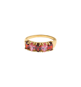 Trendjuwelier Bemelmans - Anna+Nina Coucou Ring Goldplated