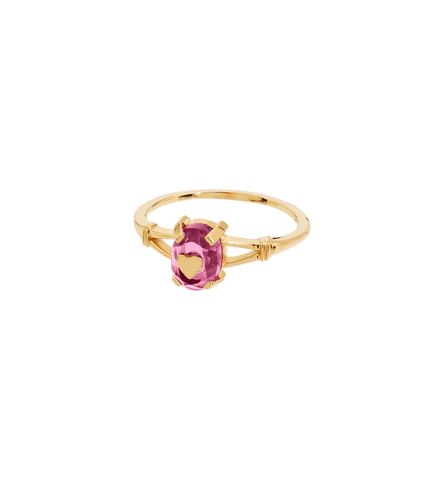 Trendjuwelier Bemelmans - Anna+Nina Lucky Fortune Heart Ring 14K Gold