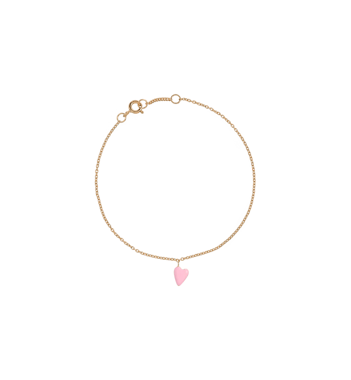 Trendjuwelier Bemelmans - Anna+Nina Rose Heart Beat Bracelet Goldplated