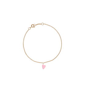 Trendjuwelier Bemelmans - Anna+Nina Rose Heart Beat Bracelet Goldplated