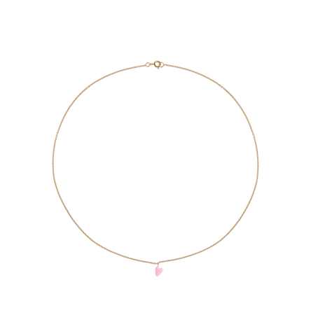 Trendjuwelier Bemelmans - Anna+Nina Rose Heart Beat Necklace Goldplated