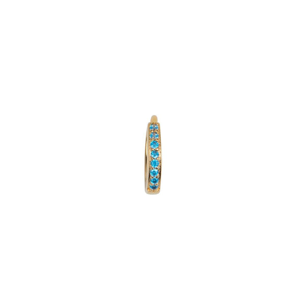 Trendjuwelier Bemelmans - Bobby Rose Classic Aqua Small Earring Gold