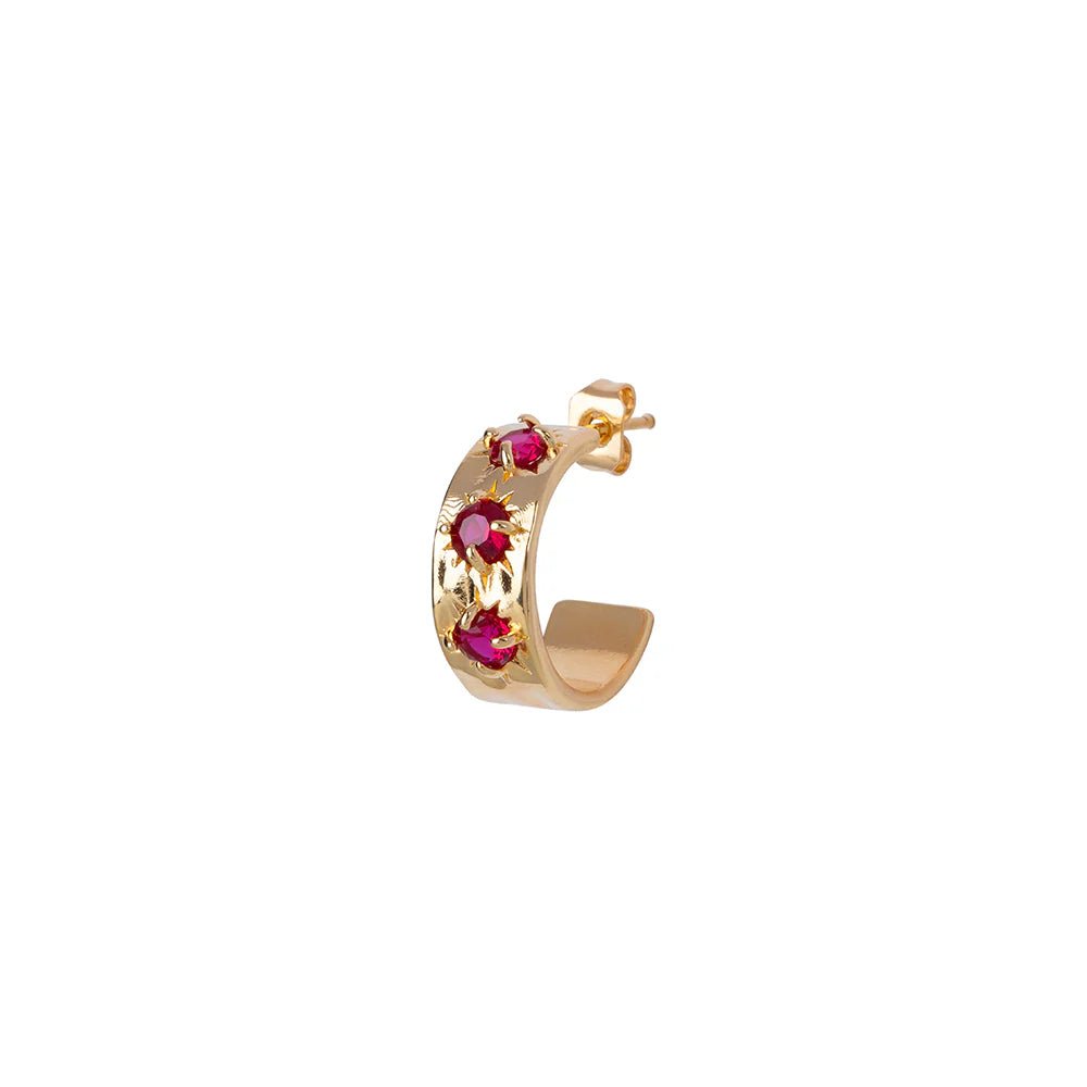 Trendjuwelier Bemelmans - Bobby Rose Soleil Ruby Gold