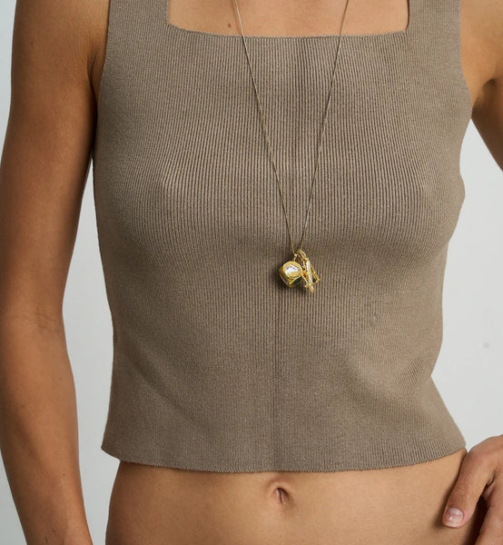 Anna+Nina Cabinet Of Curiosities Charm Goldplated