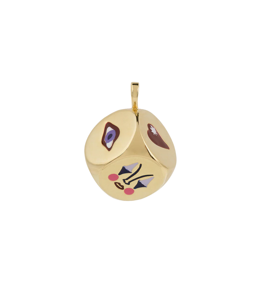 Anna+Nina Cabinet Of Curiosities Charm Goldplated