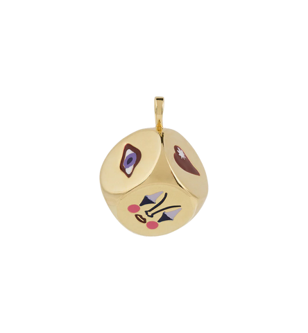 Anna+Nina Cabinet Of Curiosities Charm Goldplated