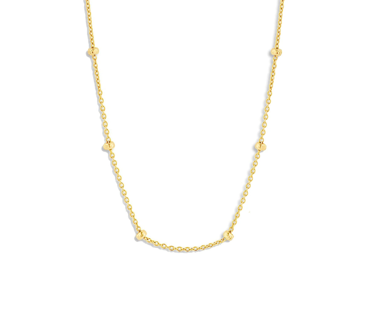 Trendjuwelier Bemelmans - Just Franky Bolletjes Collier Gold