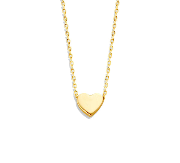 Trendjuwelier Bemelmans - Just Franky Capital Necklace Heart Gold