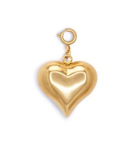 Trendjuwelier Bemelmans - Le Veer Big Love Charm Gold