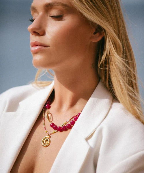 Trendjuwelier Bemelmans - Le Veer Cerise Chic Necklace Gold