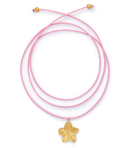 Trendjuwelier Bemelmans - Le Veer Evening Rose Necklace Gold