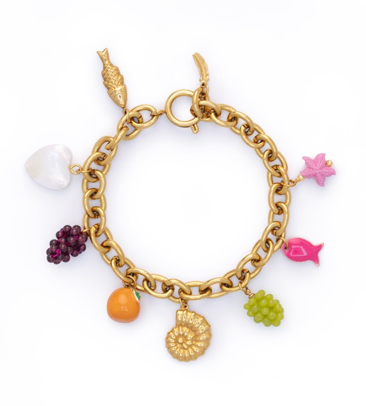 Trendjuwelier Bemelmans - Le Veer Fruit De Mer Bracelet Gold